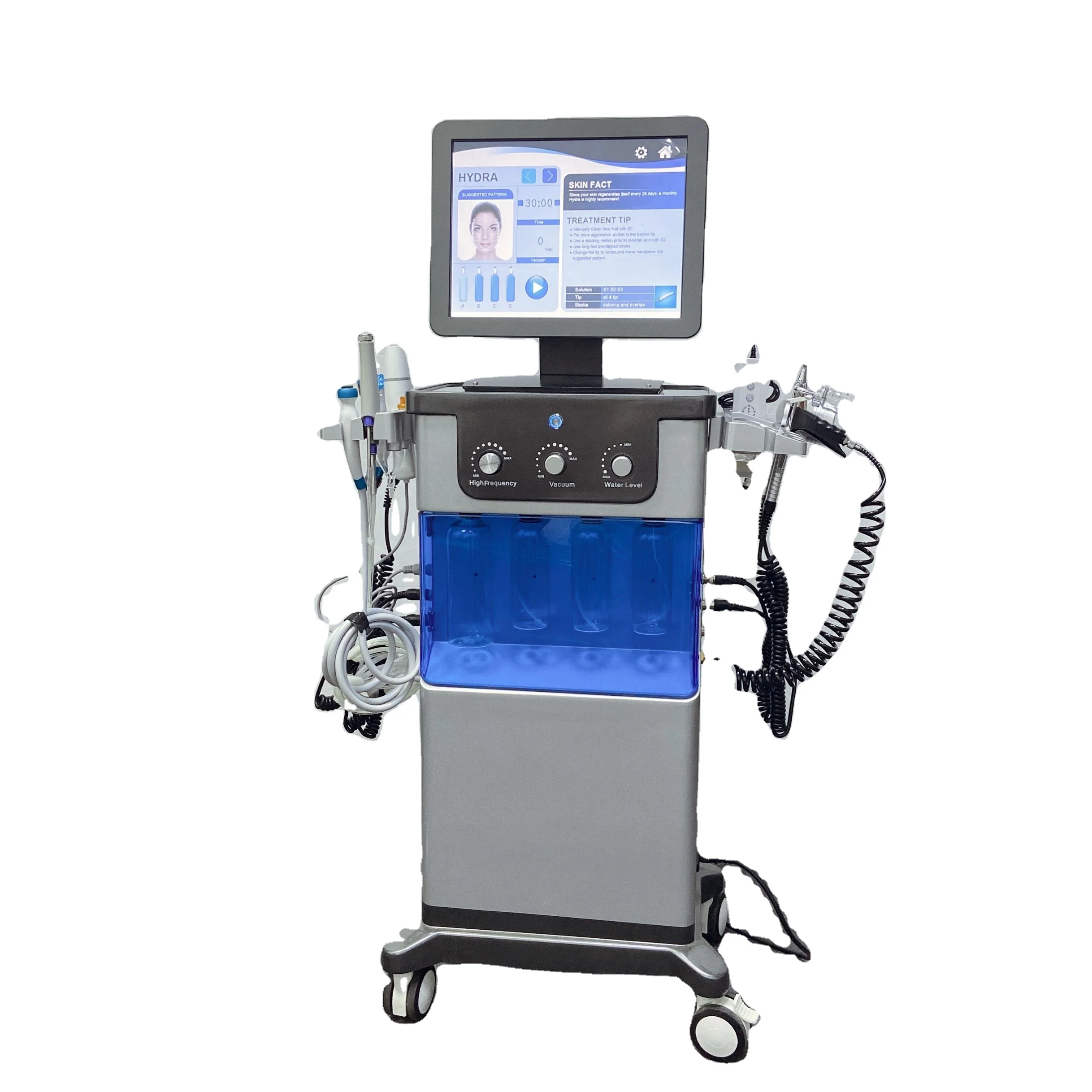 9 в 1 дермабразия Гидра красоты лица гидро skinfacials кислорода Aqua peelhydra устройство Hydrodermabrasion косметологический