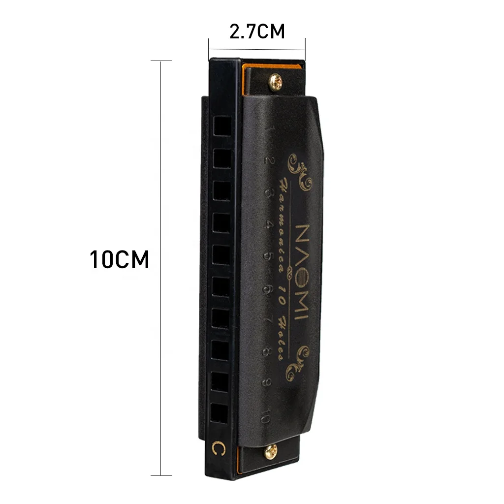Гармоника NAOMI Diatonic Bluetooth, гармоника с 10 отверстиями, 20 тонов, с изображением лебедя, для блюза, народного джаза и поп-музыки