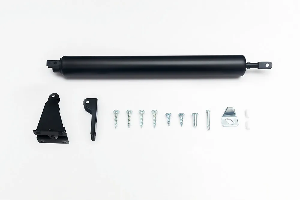 High Quality Hydraulic Aluminum Automatic Soft Black Door Closer Bottom Door Closer Hydraulic Heavy Duty