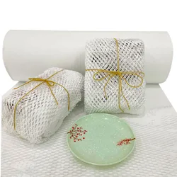 High-quality 3D hexagonal honeycomb protective kraft paper roll craft Cushioning Wrap