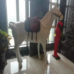 Famous Modern Art Decoration Resin Abstract Geometry animal Figure Art Sculptures For Street