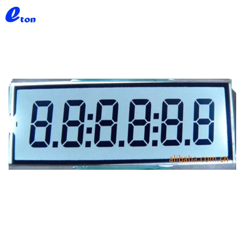 Изготовленный на заказ 7-сегментный ЖК-дисплей модуль