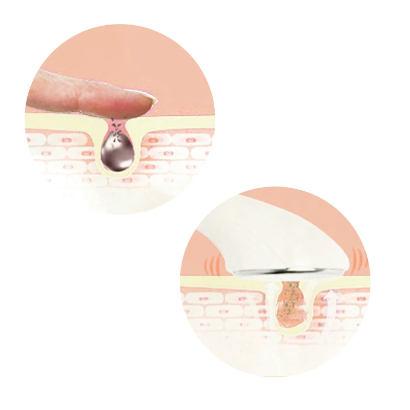 Facial Massager Beauty Machine Portable Electronic Vibration Apparatus Face Cleaner Massager Device