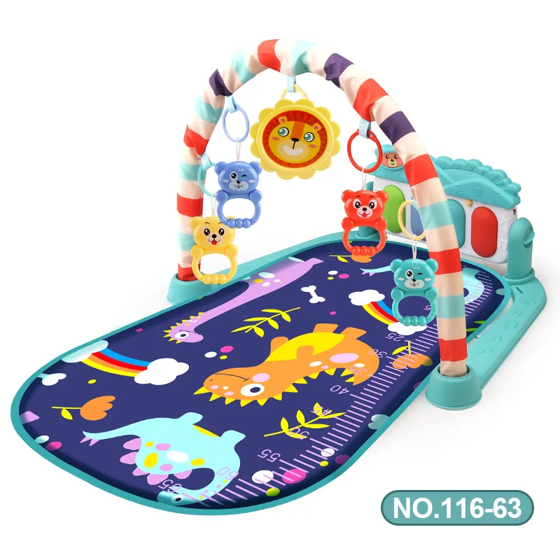 2023 Funny Play Piano Tummy Time  for Newborn Toddler Infants  Kids Play Piano Learning Toy  Baby Play Mat Baby