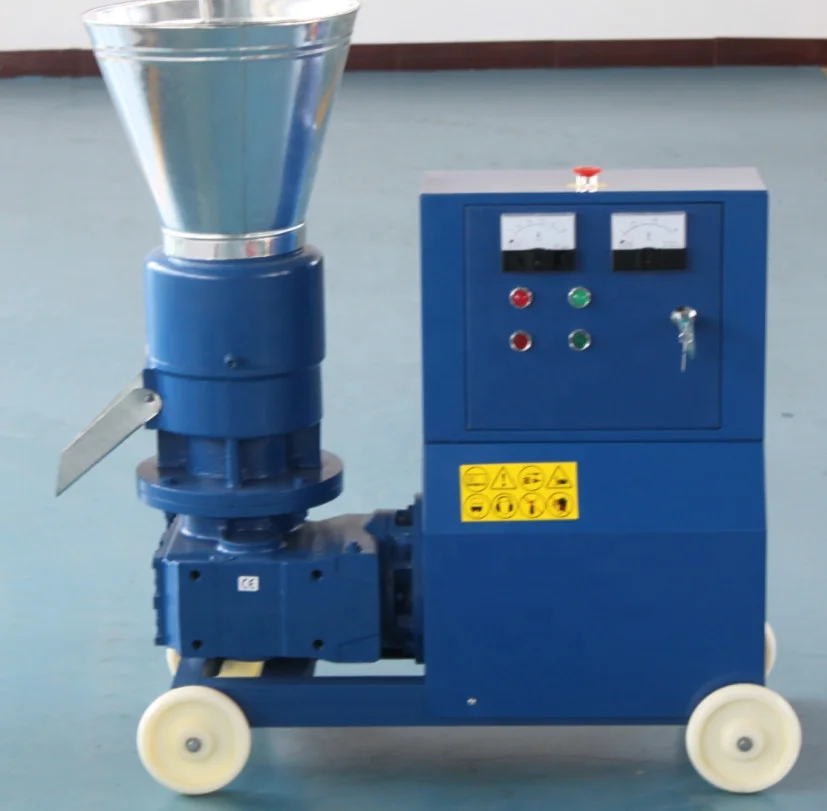 300KG/H Wood Pellet Mill Biomass Pellet Press Machinery Wood Chips Pelletizer Making Pellet Fuel