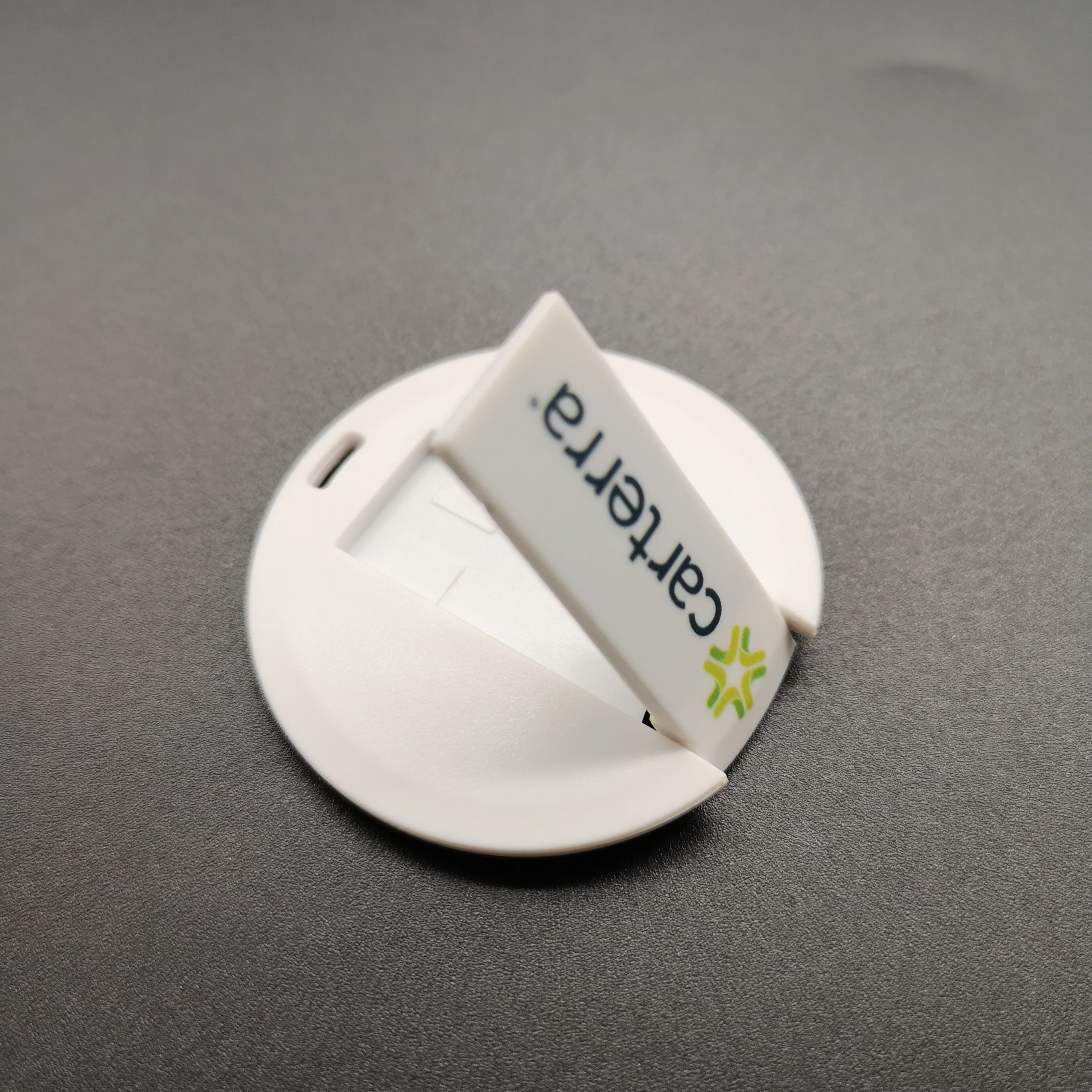 
Round Plastic Bank Business Credit Flip Card Usb Flash Drives Pen Drive 8GB 16GB 32GB 64GB 128GB Gadget With logos 