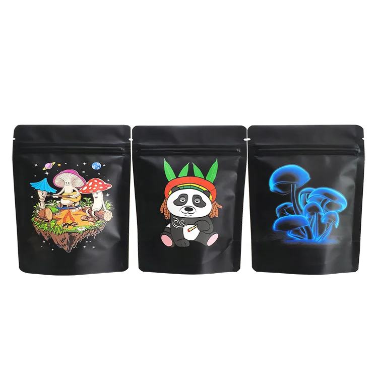 Wholesale mylar bags custom printed stand up packaging baggie