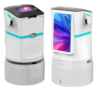 Delivery goods Welcome service Smart Artificial Intelligent hotel robotics
