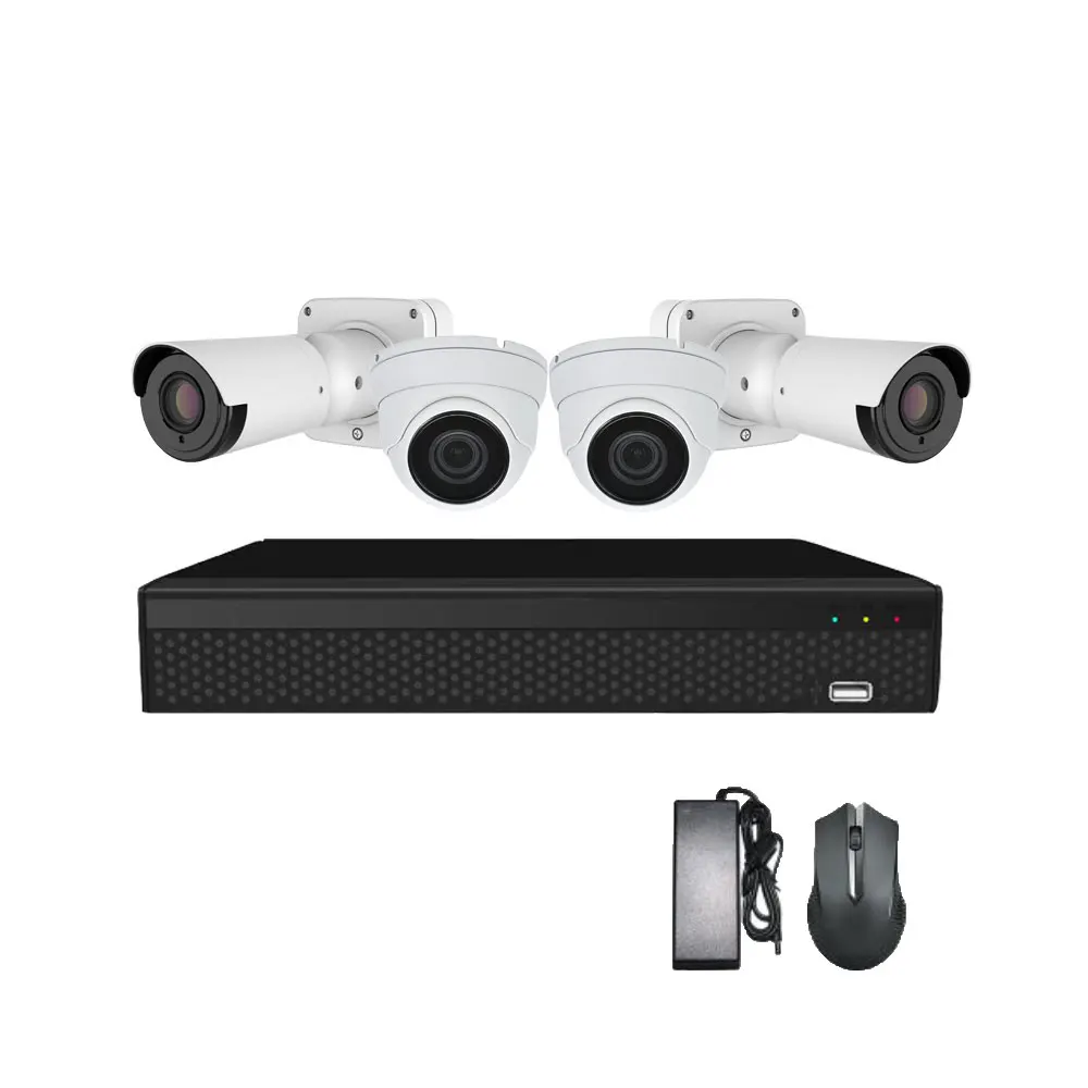 2022 New arrival multi-language 4K 15fps h.265  HD SDI DVR 4CH DVR for surveillance