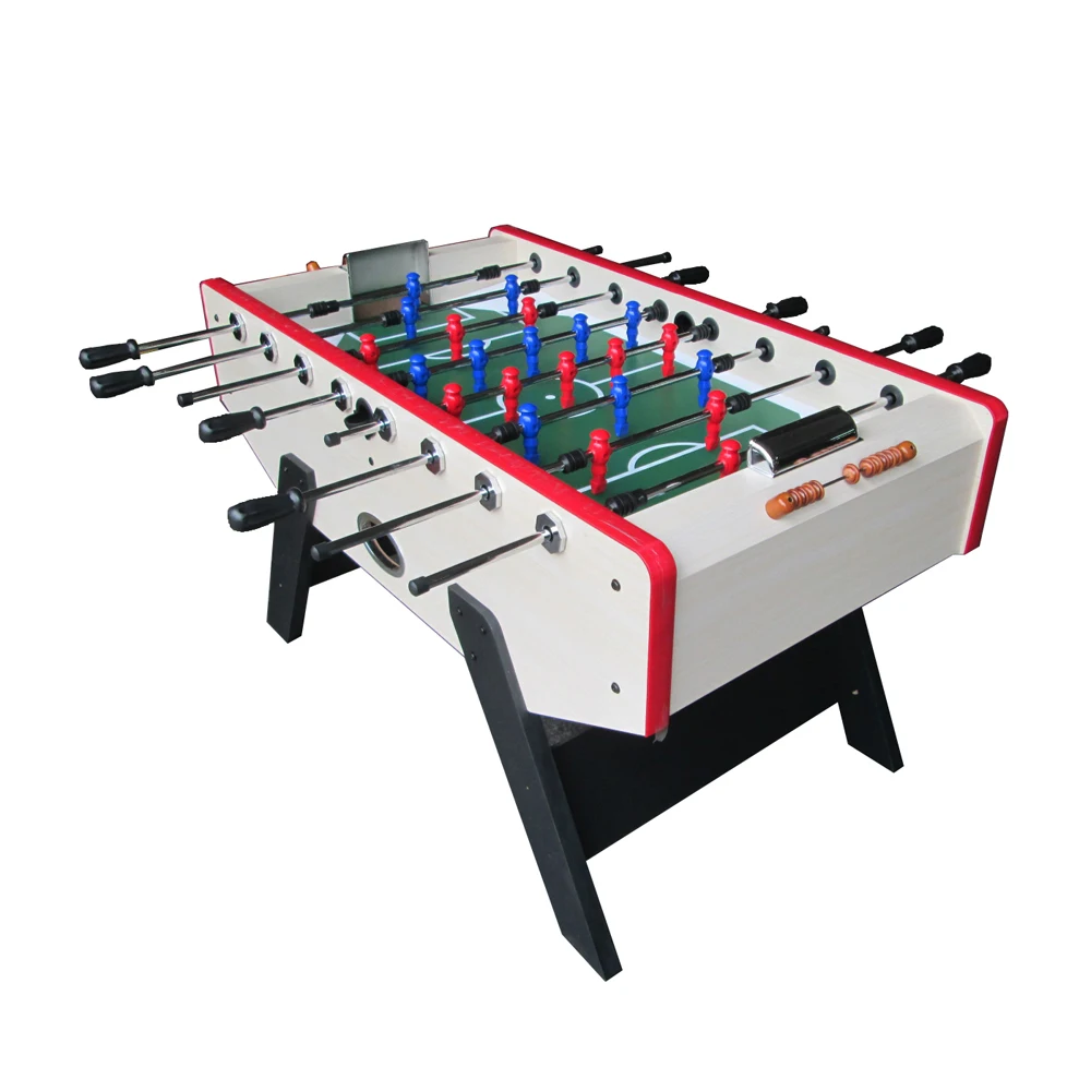 Style Custom MDF Foosball Soccer Table for Sale Factory Wholesale Modern Women Table Games Sea Soccer Table with Led Light 75KG