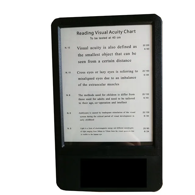 WH0991 прибор для проверки зрения с таблицей чтения