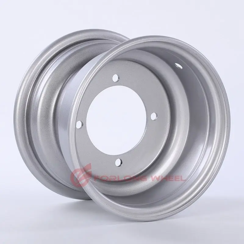 FORLONG Hot sales 19X7-8 20X7-8 21X7-8 Atv & Utv Wheels 8inch 4 hole steel wheels Rims