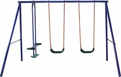 Новинка, оборудование для уличной игровой площадки, пластиковое скользящее оборудование и детские качели, игровой набор для трёх и восьми лет