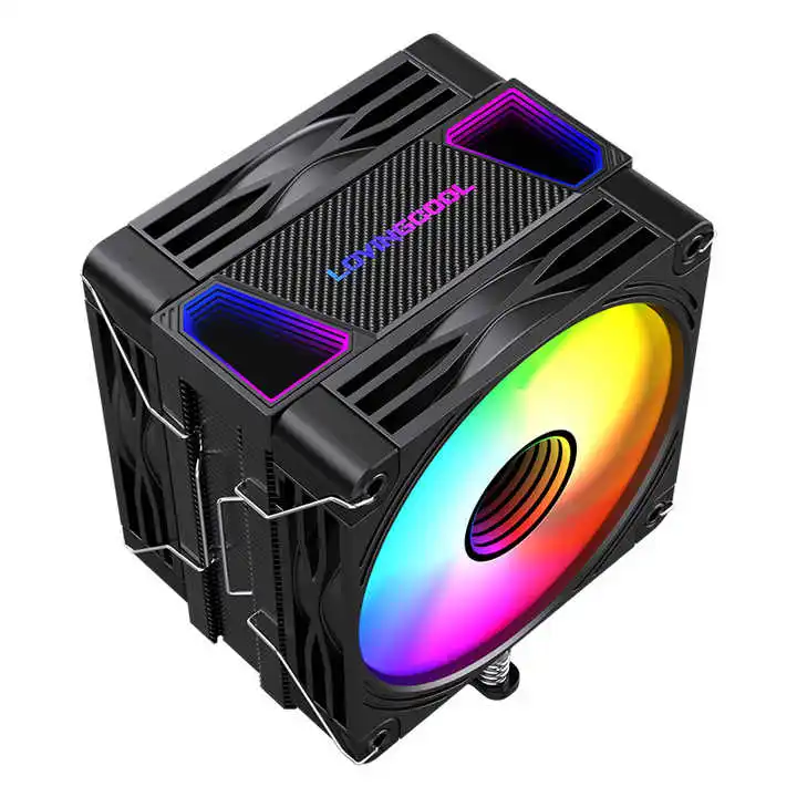 Manufacture OEM ODM CPU Cooling Radiator Computer CPU Cooler 6 Heat Pipes 5V 3PIN ARGB LGA2011 1700 1200 CPU Air Cooler