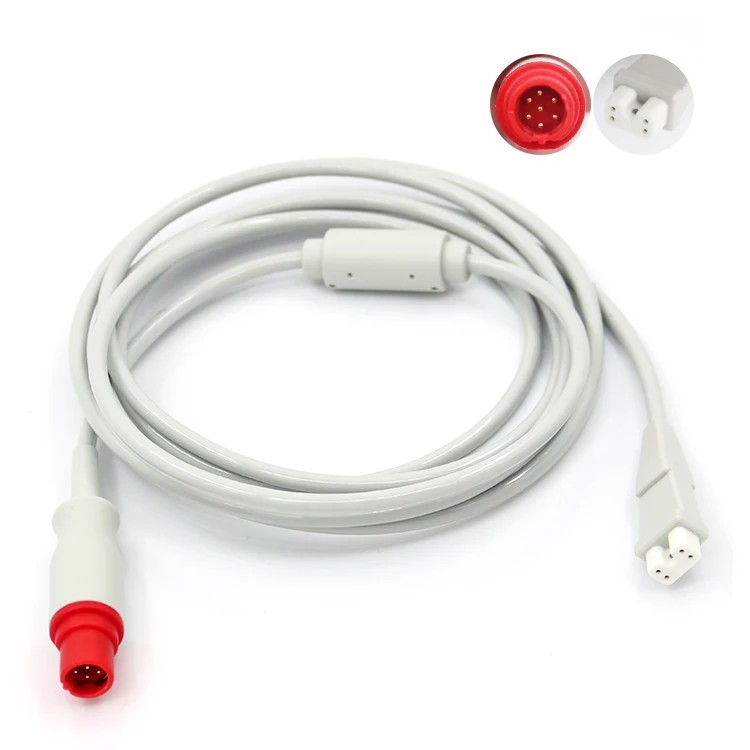 Drager Babylog VN500 Ventilator Flow Sensor Connection Cable 8416600 Compatible