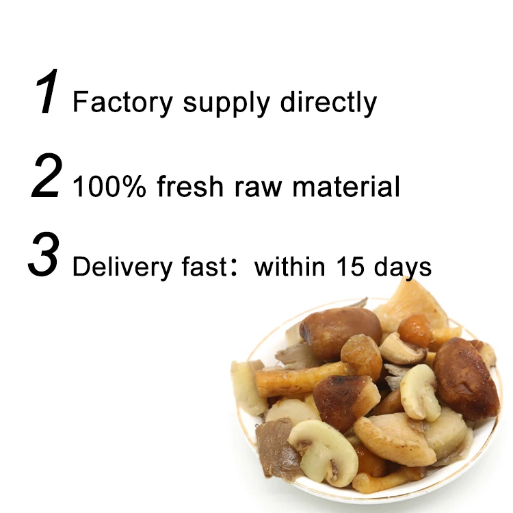 Замороженные продукты IQF, замороженная Смешанная смесь, культивирование грибов, цена, купить для супа