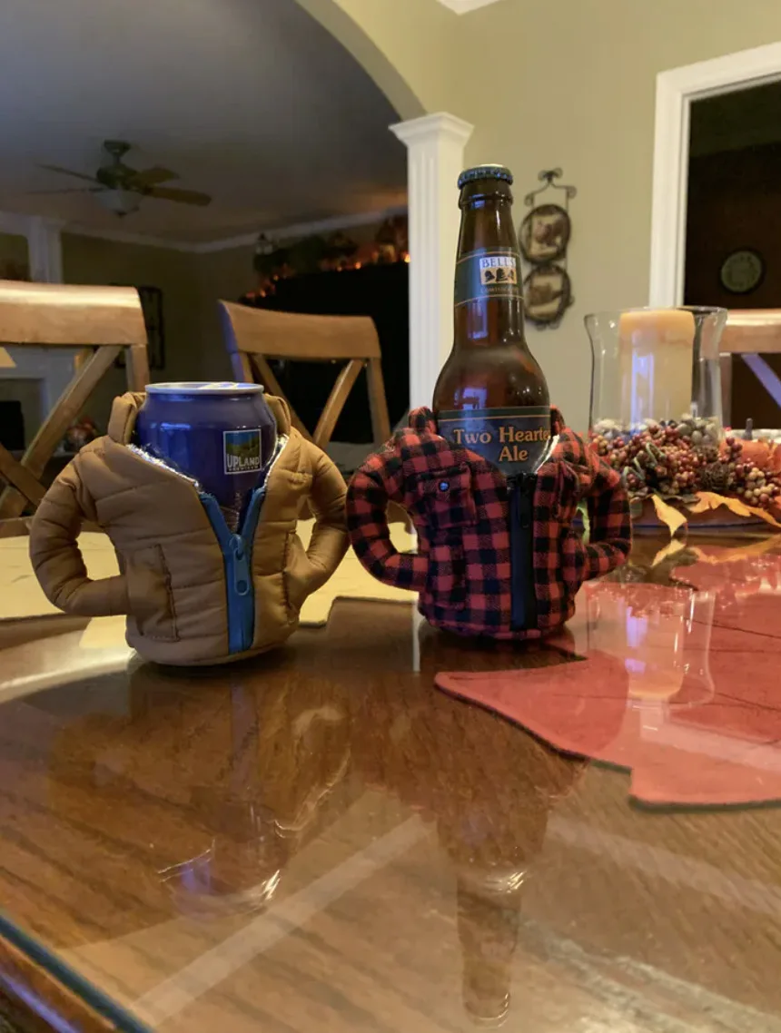 Cola beverage beer down jacket beer insulation bag