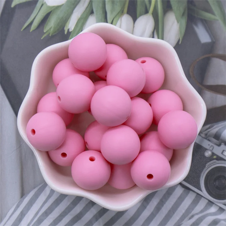 
Wholesale 100% Food Grade BPA Free Custom Round 12mm Baby Silicone Teether Beads Wholesale 100% Food Grade BPA Free Custom Round 12mm Baby Silicone Teether Beads
