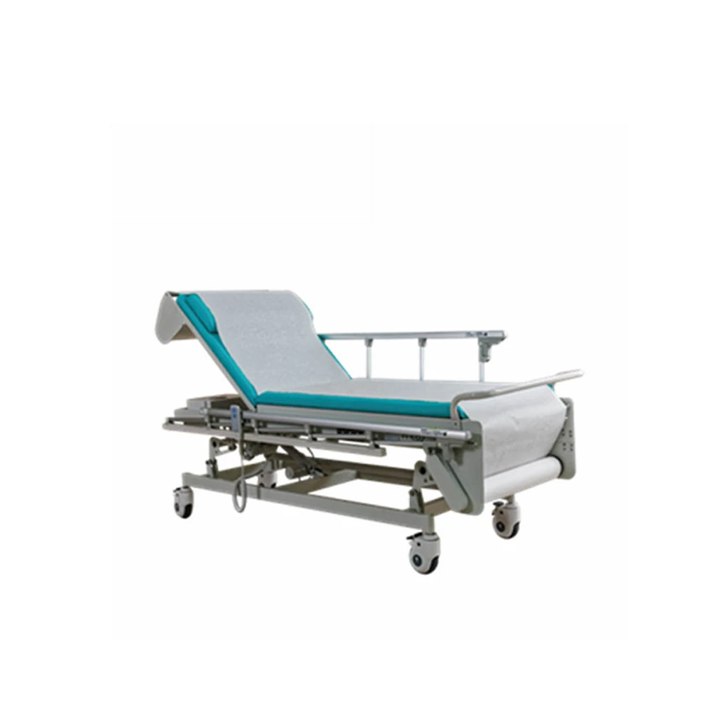 MY-R025A Electric lift examination bed Medical nursing bed stainless steel hospital bed