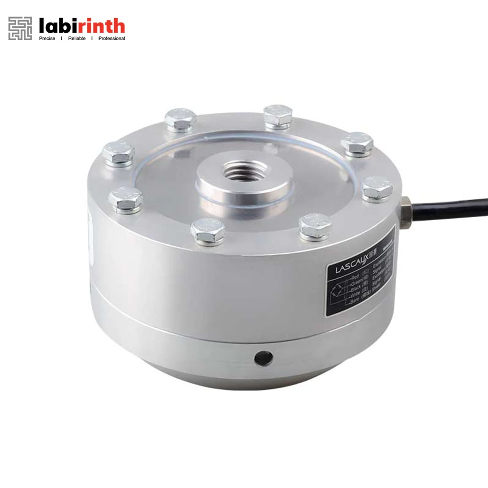 LCF500 2.5KN 5KN 10KN 20KN 30KN 50KN 100KN 250KN 450KN ring force transducers platform scale low profile disk load cell