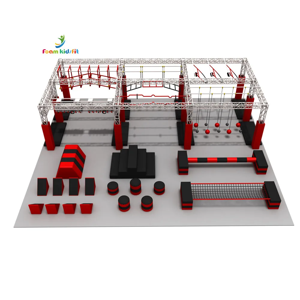 ZONWINXIN factory supply Custom Junior Ninja Warrior Course