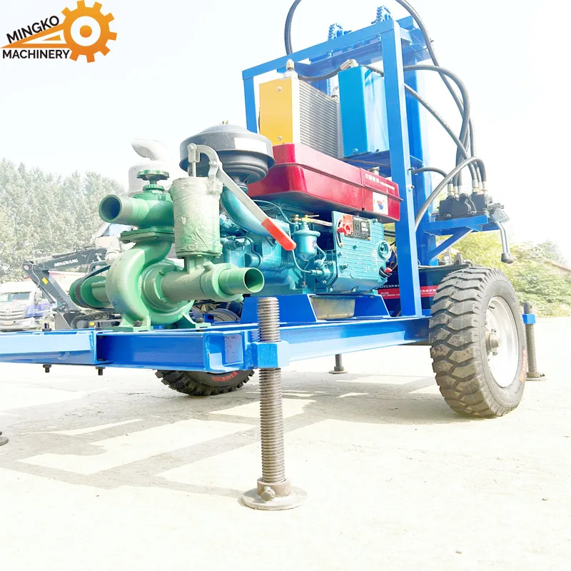 22HP-35HP Family Use Underground Deep 150-200 Meters Water Mine Drilling Rig Borehole Drilling Machine
