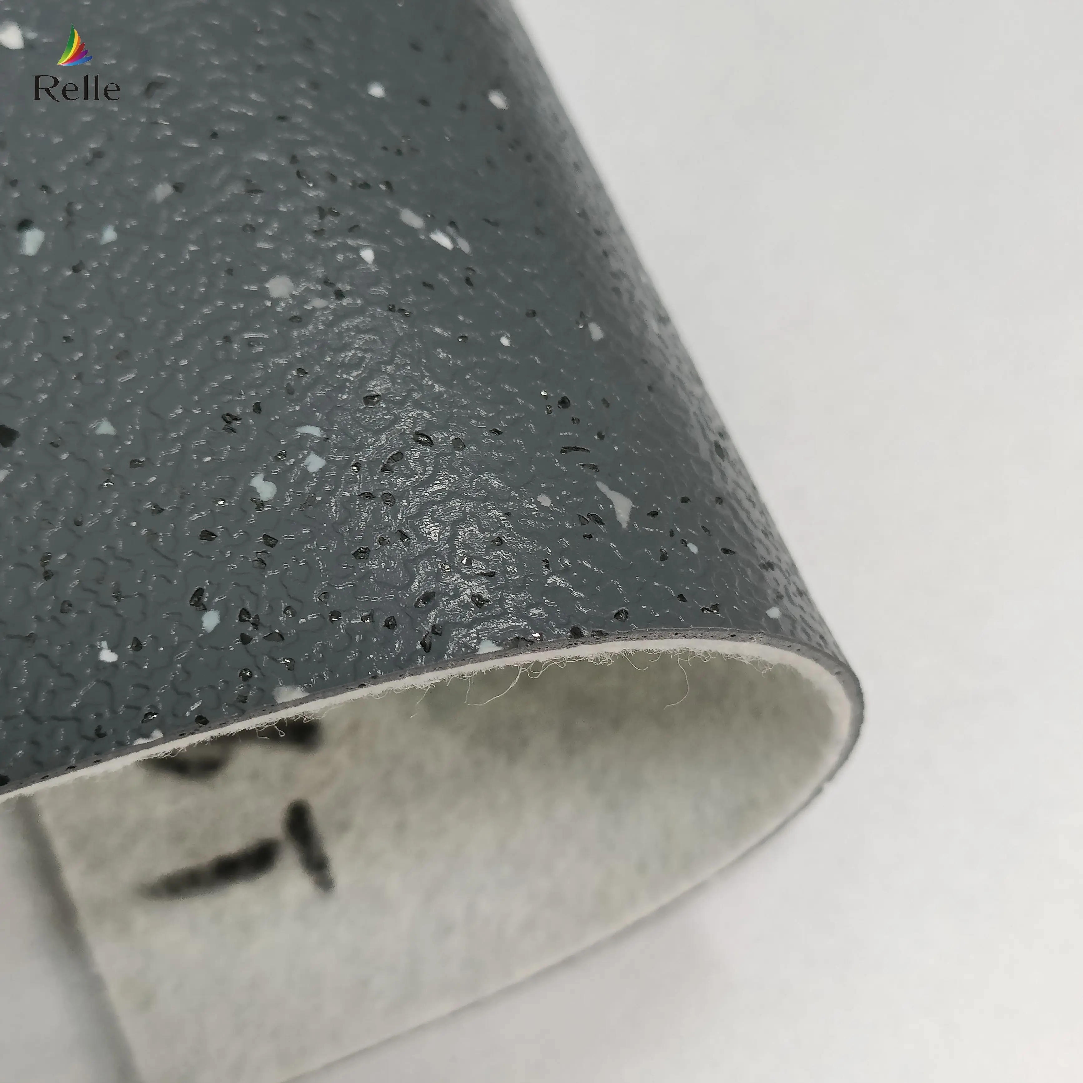 Relle embossed fireproof medical lifepropf pvc vinyl safety linoleum flooring rolls for the bus