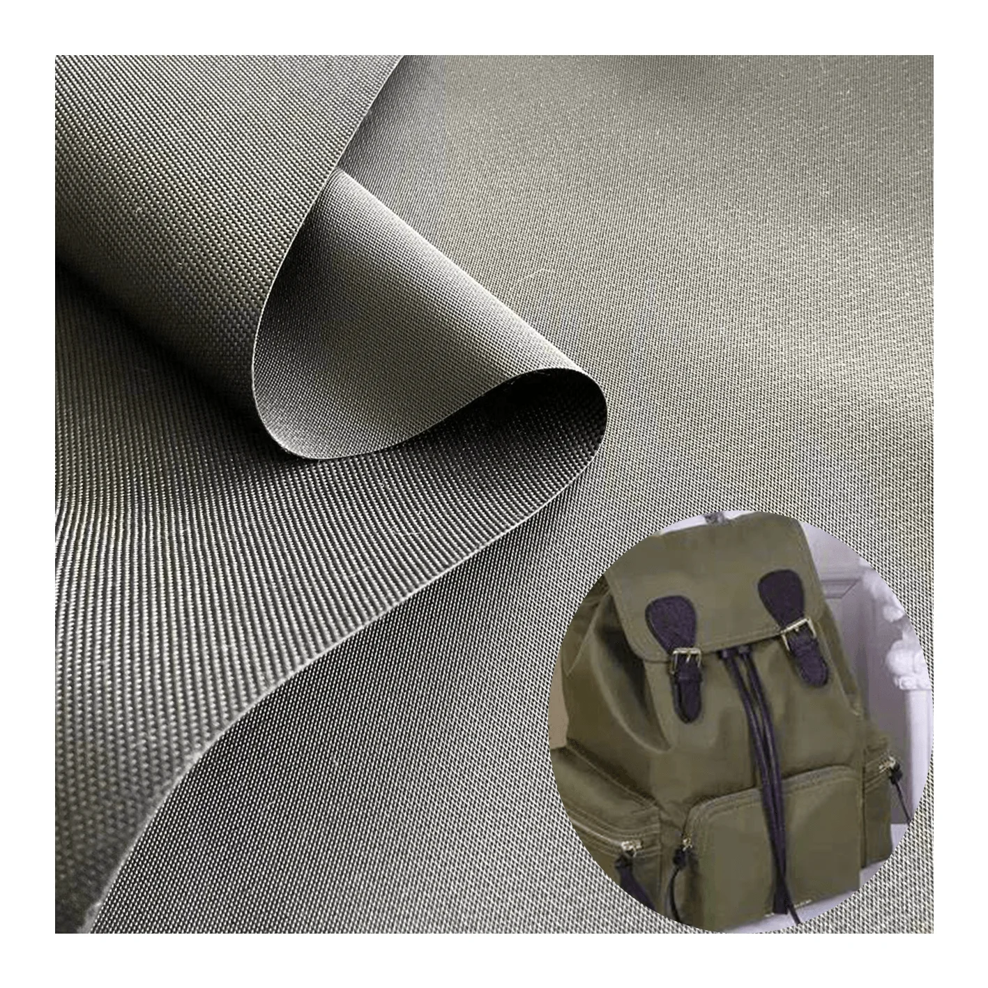 Discount 500D 1000D nylon waterproof fabric PU coated Cordura Oxford fabric for bag