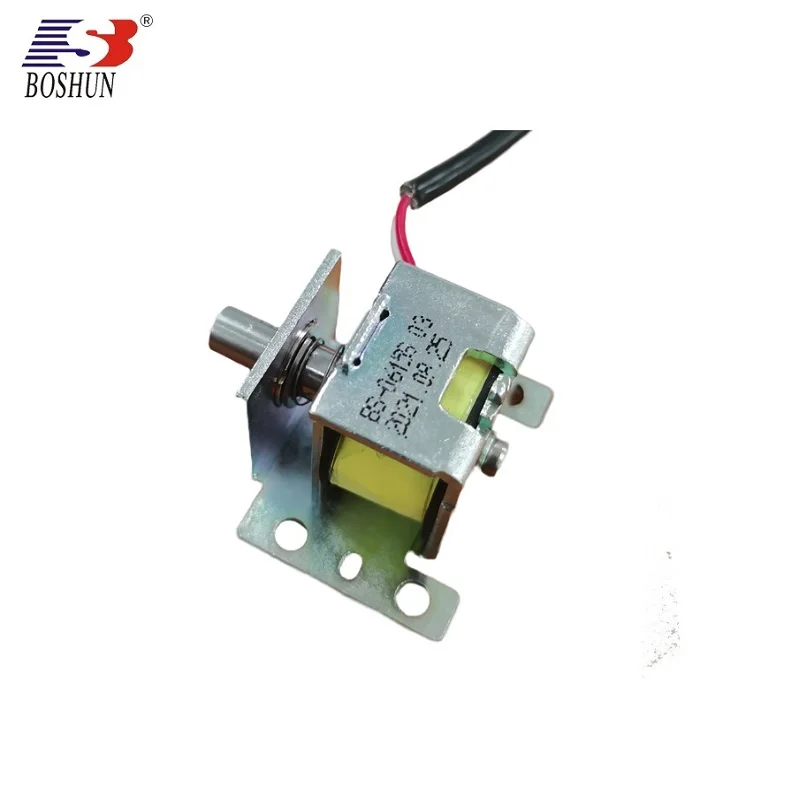 Customization DC BS-0615 DC12V open frame push pull solenoid  electromagnetic  electronic solenoid