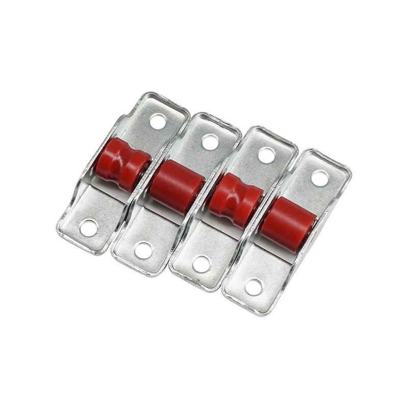 Adjustable Aluminium UPVC Window Wheel Zinc 16mm Frame Roller Sliding Single Flat Nylon Window Roller