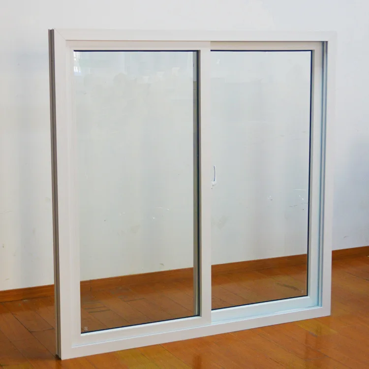 Hot selling PVC sliding window design UPVC double glazed sliding windows