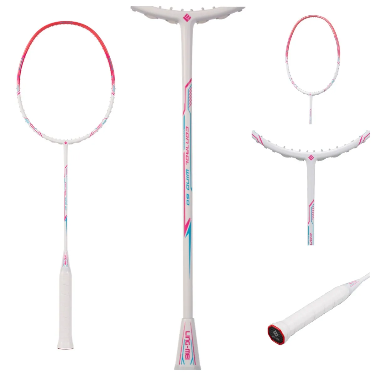 badminton racket  Set Wholesale  full carbon fiber Badminton Racket Lingmei C60