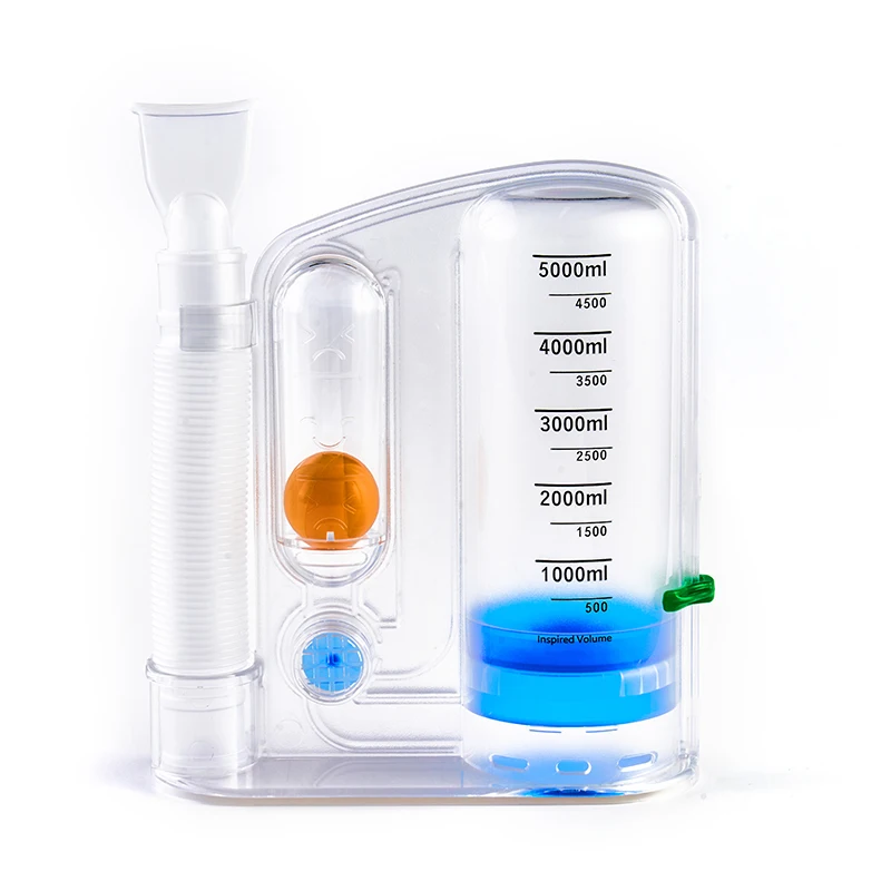 Professional Respiratory Exerciser Latex-free Volumetric 3 Balls Incentive Spirometer manufacturer