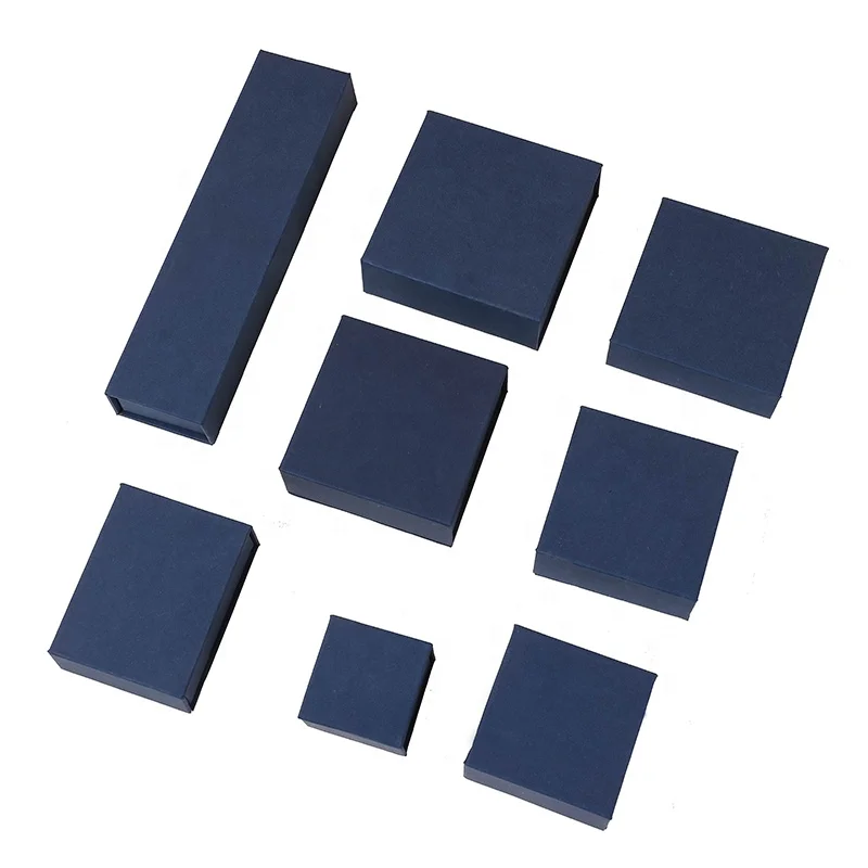 Source Factory Wholesale New Magnetic Flip Box Jewelry Supports Printed Logo