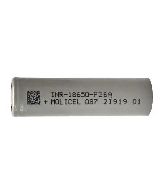  Оригинальные аккумуляторы Molicel P26A 18650 перезаряжаемая литий-ионная батарея 2600 мАч 35A