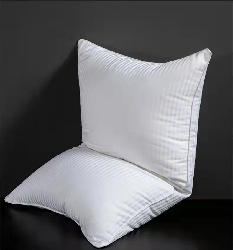 50% Goose Down And 50% Goose Feather Pillow For Hotel With Home