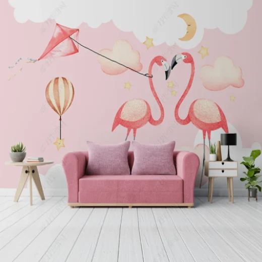 2022 новый дизайн красивые индивидуальные 3D Настенные обои для детей