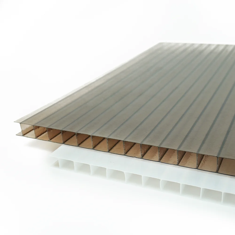 Guoweixing translucent roofing sheet polycarbonate uv sheets thick hollow pc sheet polycarbonate panels