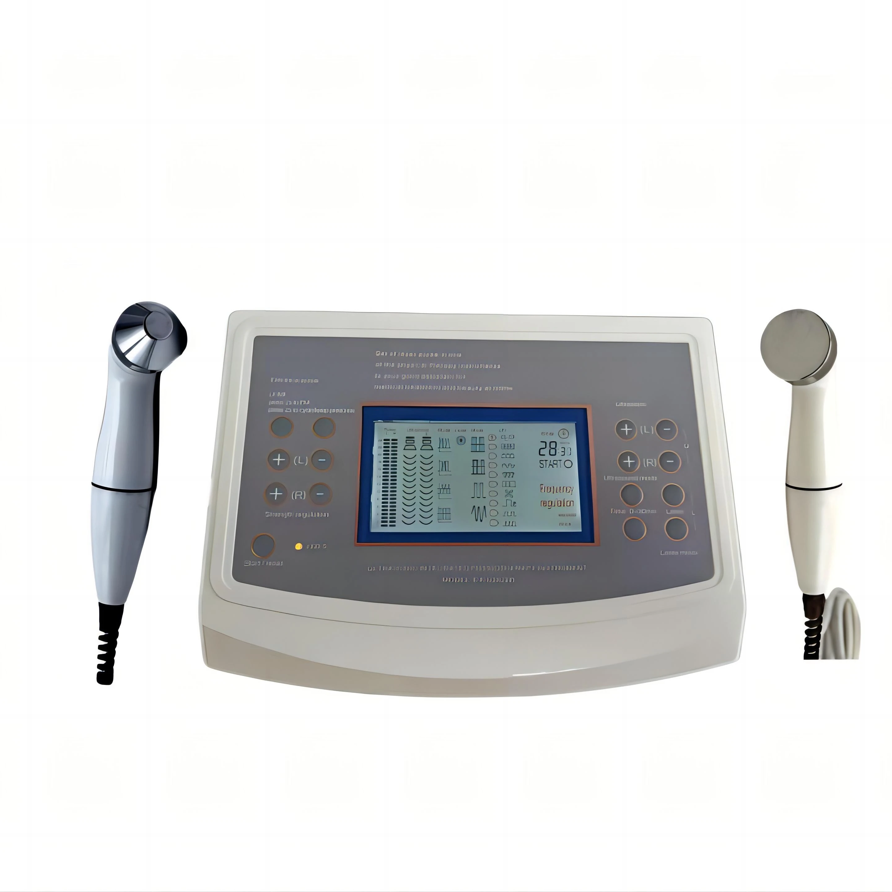 Double Channel Pain Relieve Ultrasound Therapy Machine  Ultrasound Machine For Arthritis Physical Therapy Body Massager