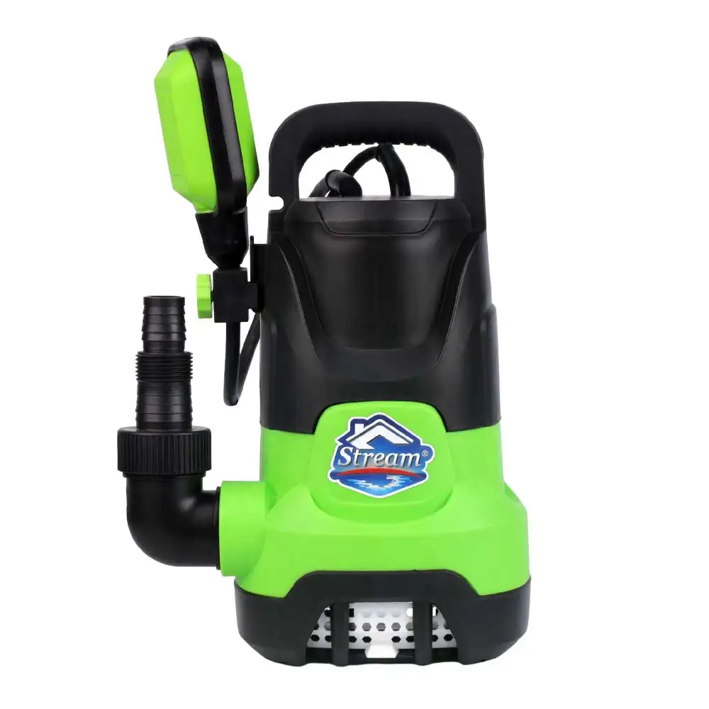 Garden Pond Aqua Drainage Submersible Pump Plastic Centrifugal Sump Pump With Float Switch