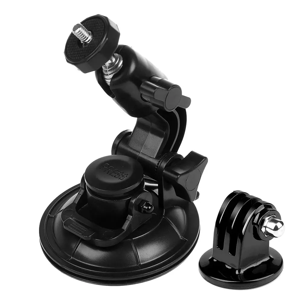 9 см Автомобильная присоска для GoPro Hero 7 6 5 4 3 аксессуары штатив адаптер держатель присоска Xiaomi Yi SJCAM SJ4000 Спортивная Экшн-камера