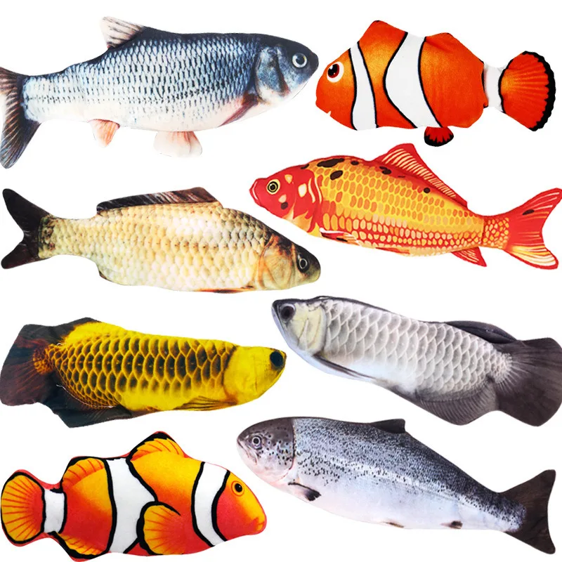 New design floppy shaking fish usb charging flippity fish interactive cat toy electric fish toy