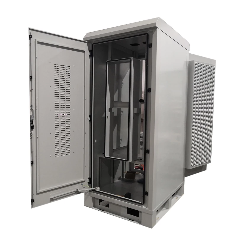 Double Door outdoor cooling telecommunication cabinet waterproof enclosures