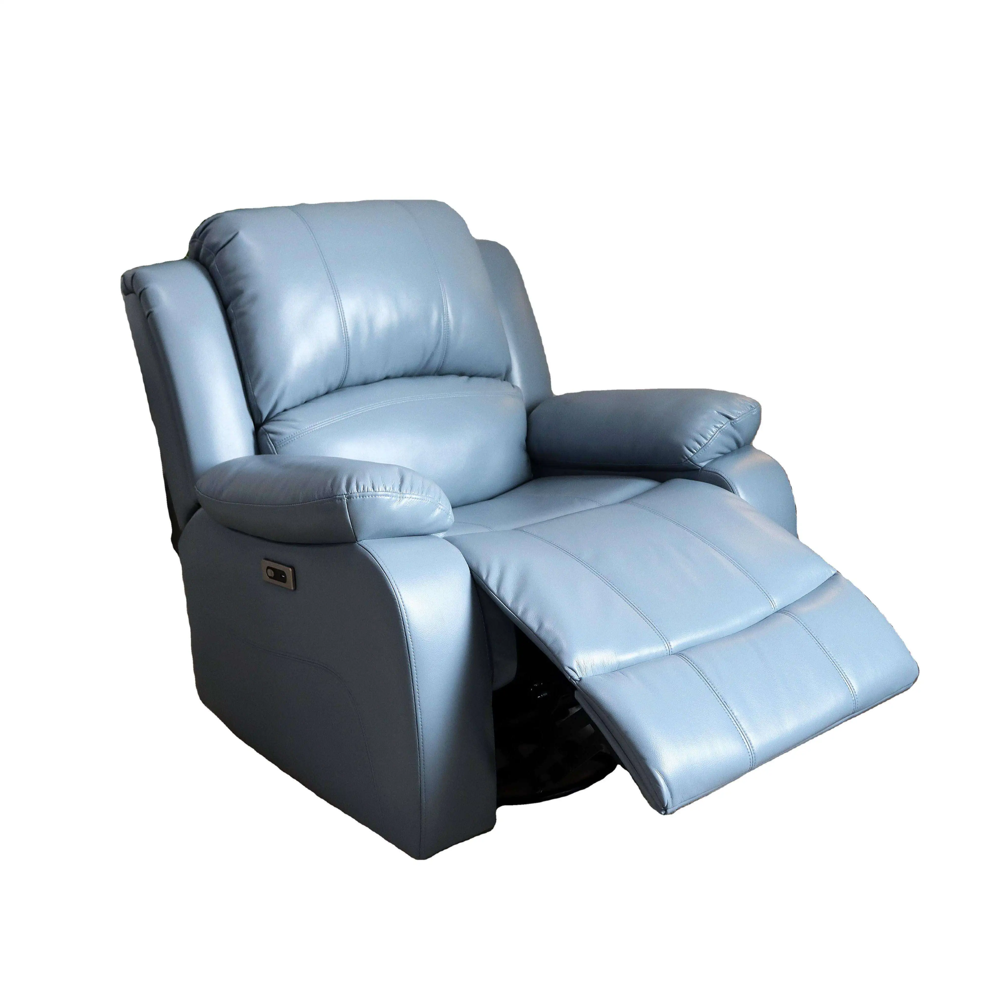 Living Room Modern Single Lazy Boy Adjustable Relax Body Recliner Chair Home Theater Seating Sofa Frame Cinema Seat Tv Chair