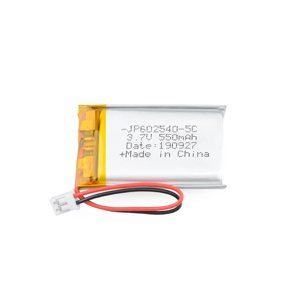 Аккумуляторная батарея lipo JP602540-5C 550 мА/ч, 3,7 v для электронного оборудования