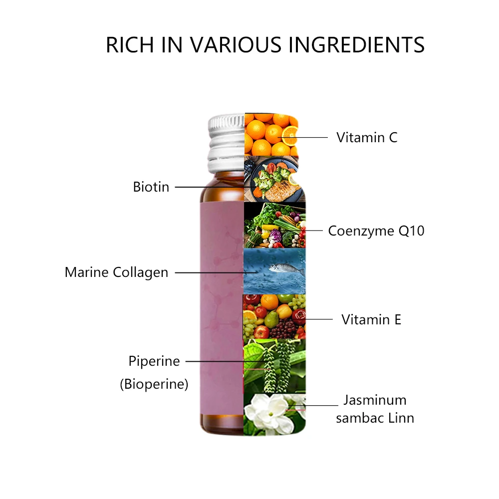 Best Selling Skin whitening Beauty collagen and glutathion drink