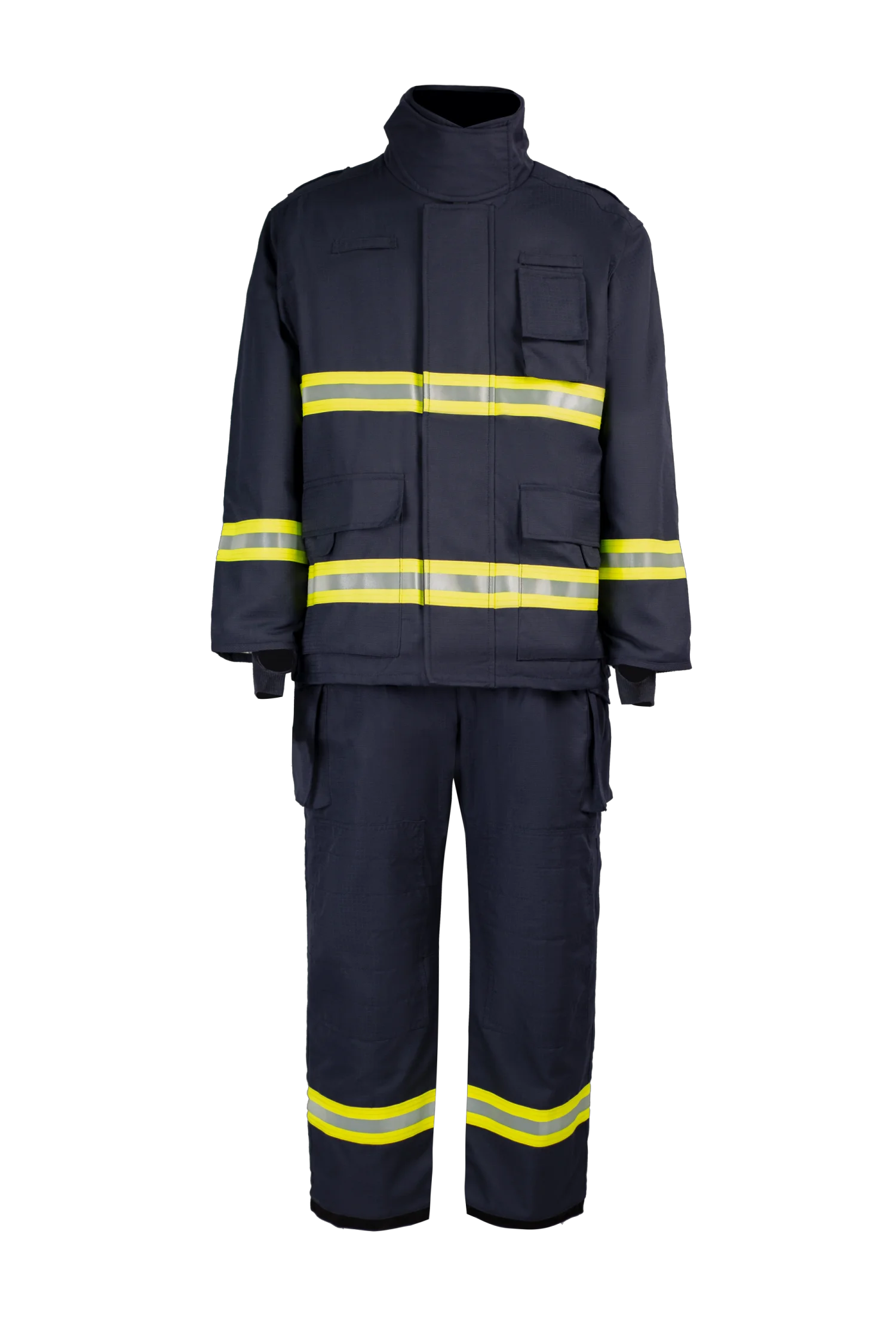 ATI-FIRE  CE certified firefighting suits Nomex High Quality Fire Fighting Uniform For Men Wholesale EN 469