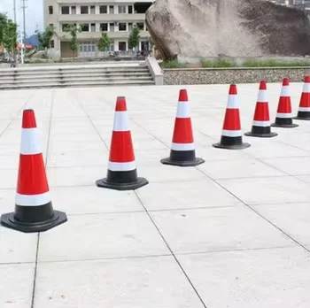 traffic cone manufacturers Hot sale PE traffic cone PVC material road safety used cone