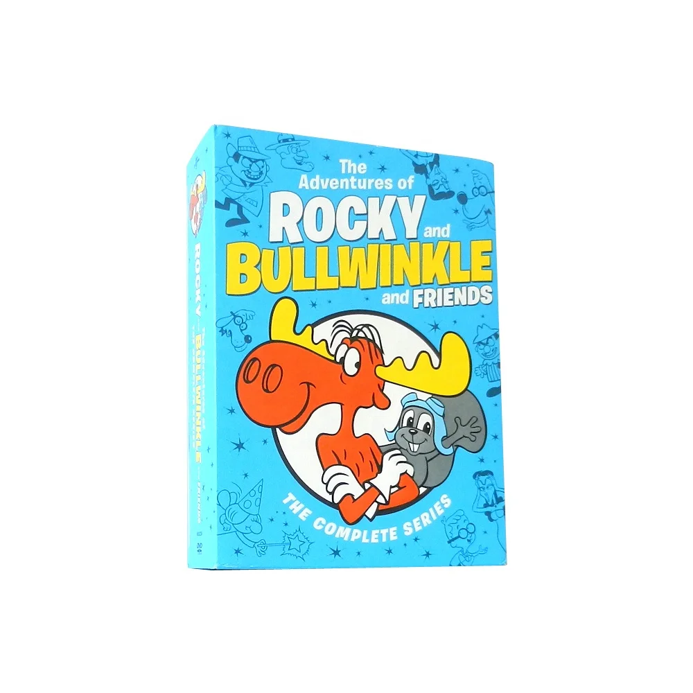 DVD-боксированные наборы фильмов телешоу фильмы ebay factory Приключения скалистых бульвинков и друзей полная серия 18dvd