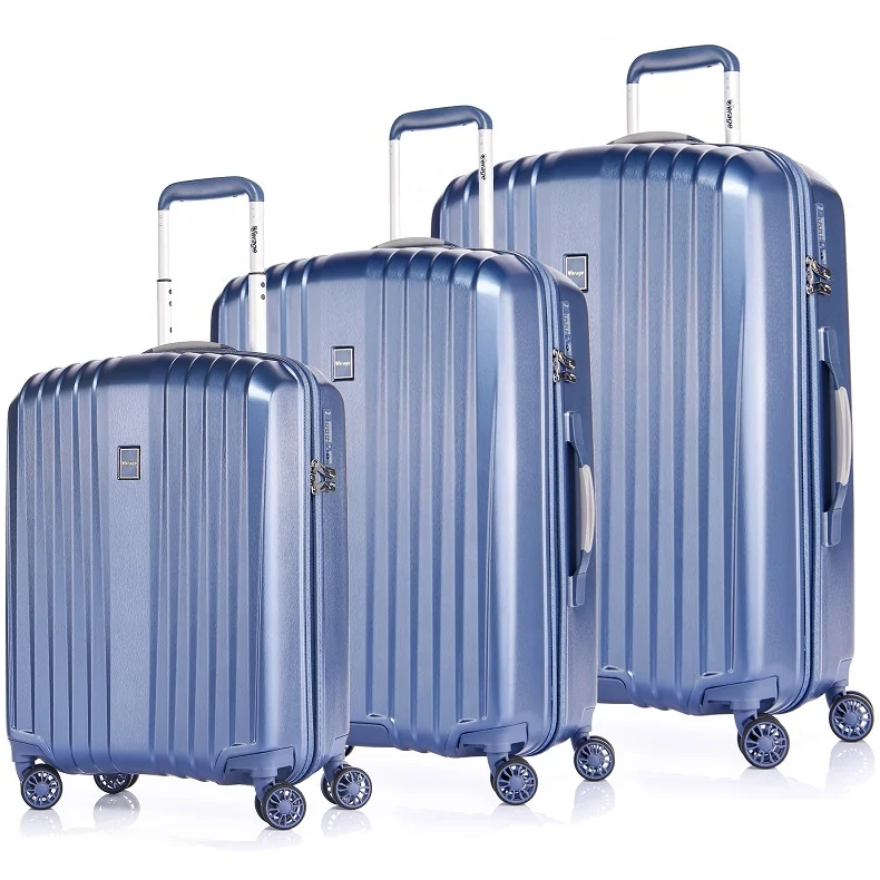 VERAGE ABS/PC ultra light hardside PC spinner Wheels Suitcases Luggage 3pcs set Trolley bag for travel